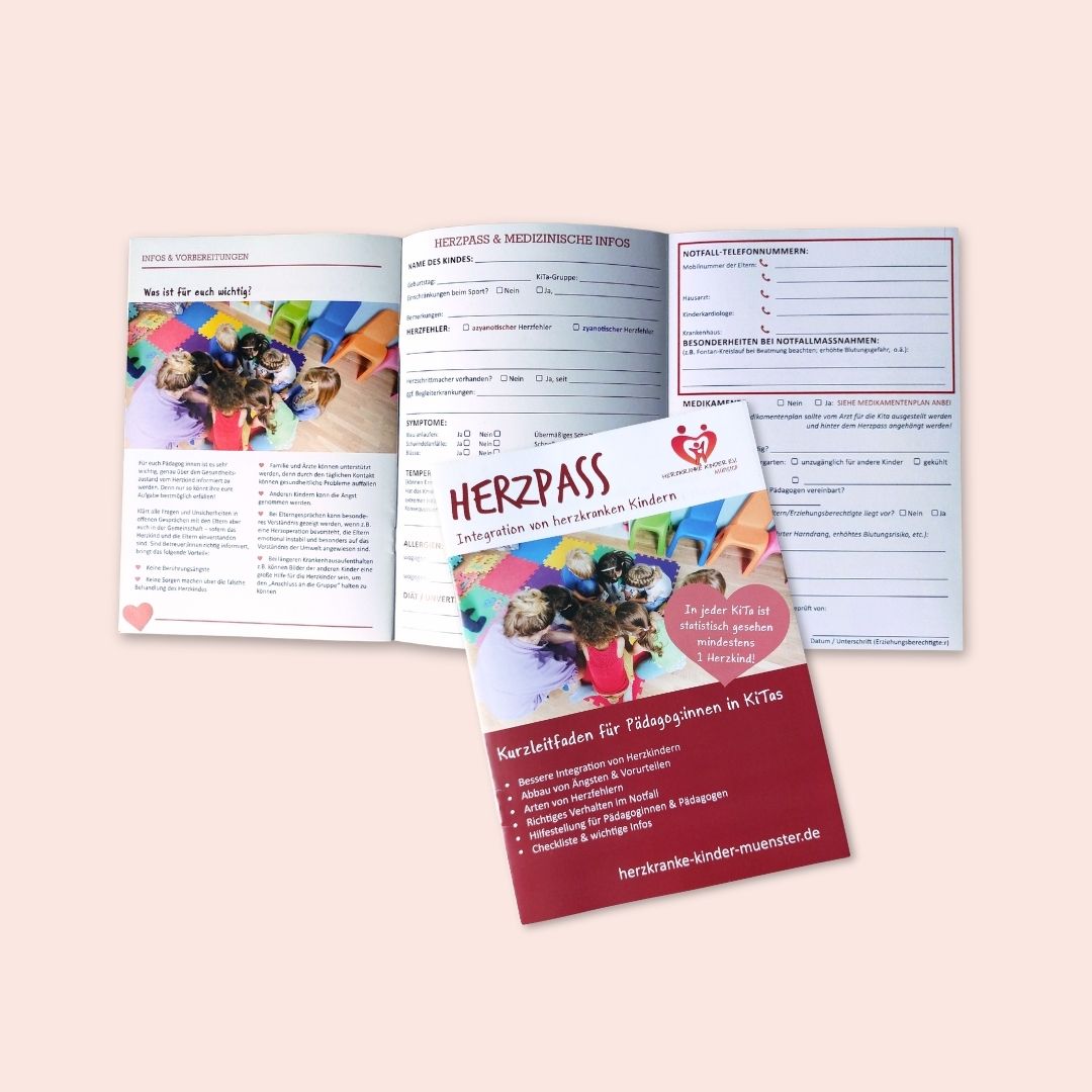 Herzpass Broschüre